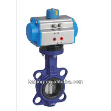 Pneumatic butterfly valve